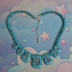 Turquoise Beaded Necklace